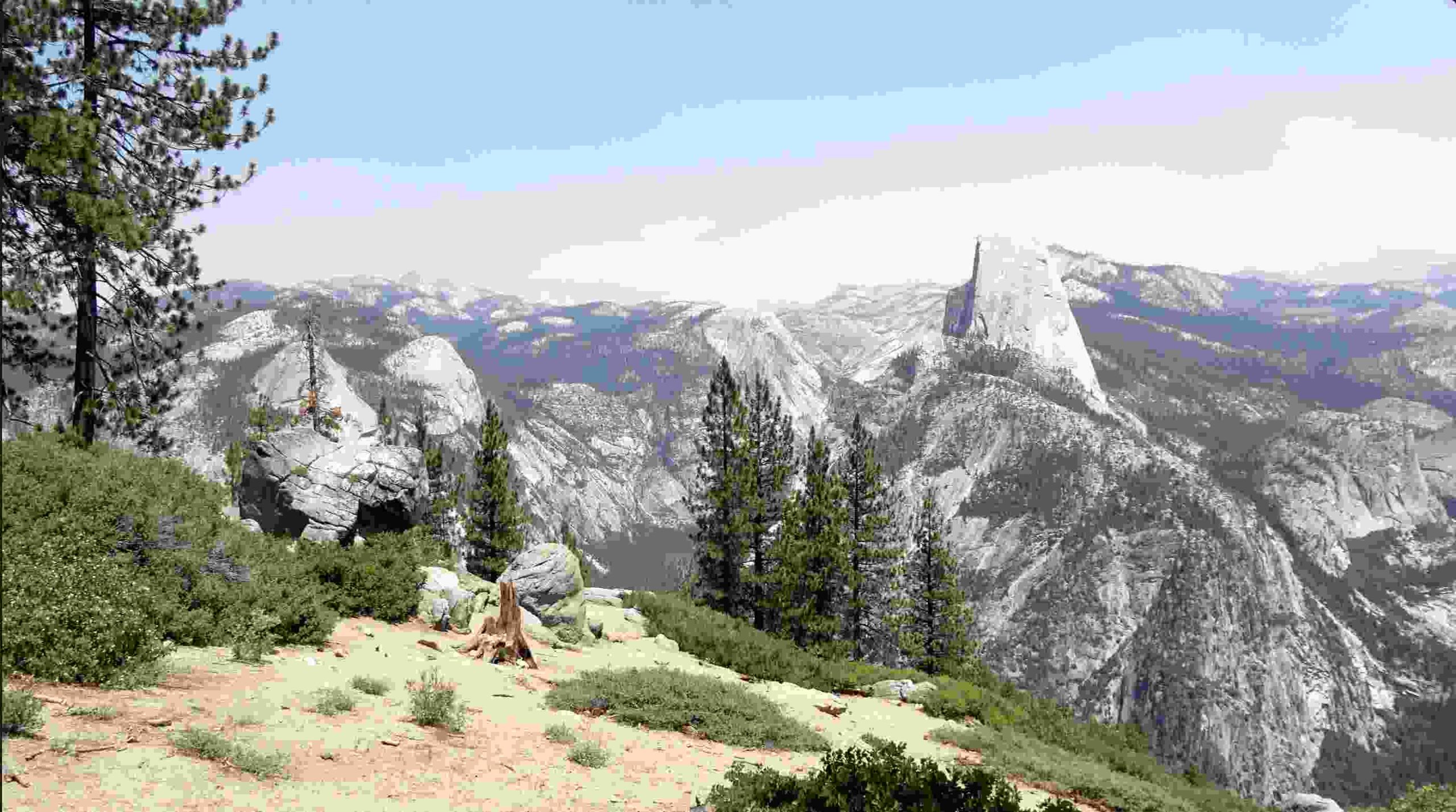 Half Dome - Yosemite National Park California Half Dome - Yosemite National Park California