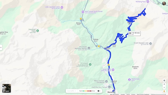 Manali, Himachal Pradesh to Rohtang Pass