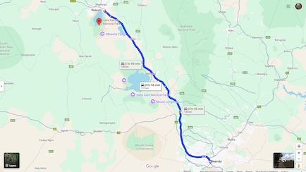 Nairobi City to Lake Nakuru National Park, Kenya Nairobi City to Lake Nakuru National Park, Kenya