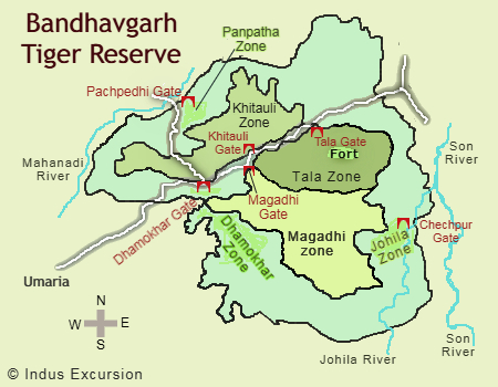 bandhavgarh-tiger-reserve-map bandhavgarh tiger reserve map